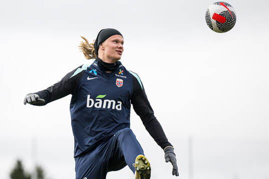 Erling Braut Haaland of the Norwegian national football team