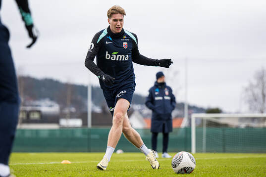 Kristian Thorstvedt of the Norwegian national football team