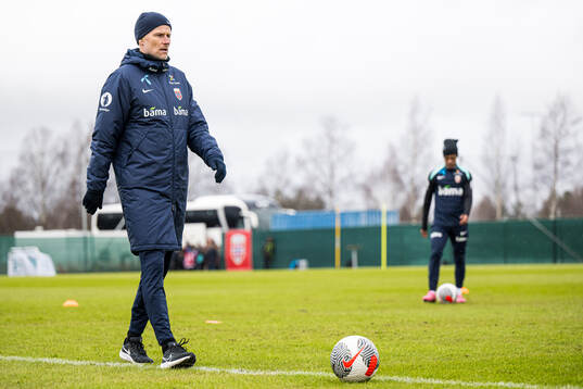 Ståle Solbakken, head coach of the Norwegian national