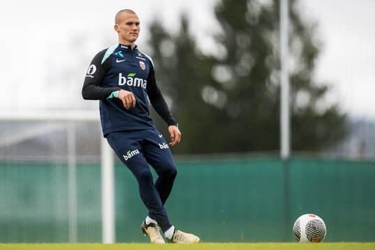 Leo Skiri Østigård of the Norwegian national football team