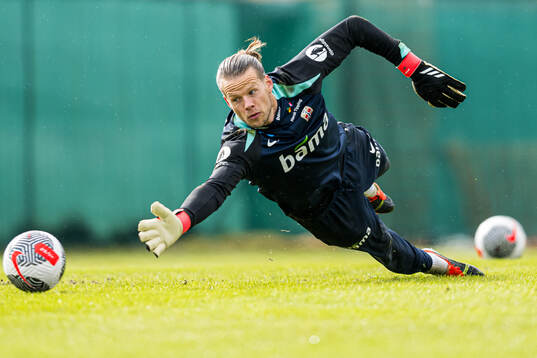 Ørjan Håskjold Nyland of the Norwegian national football