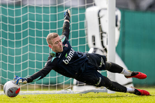 Egil Selvik of the Norwegian national football team