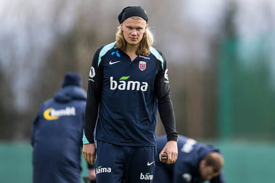 Erling Braut Haaland of the Norwegian national football team