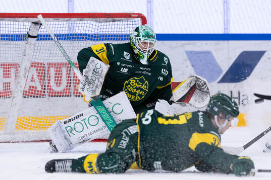 Björklövens målvakt Niklas Svedberg