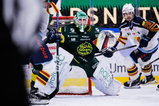 Björklövens målvakt Niklas Svedberg