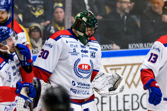 Oskarshamns målvakt Tomas Rydén