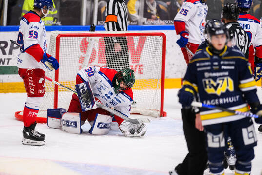 Oskarshamns målvakt Tomas Rydén