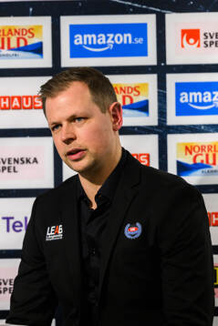 Oskarshamns tränare Martin Filander
