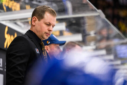 Oskarshamns tränare Martin Filander deppar