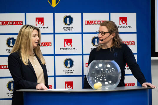 Alexandra William-Olsson, och Anna Lögdberg, tävlingschef