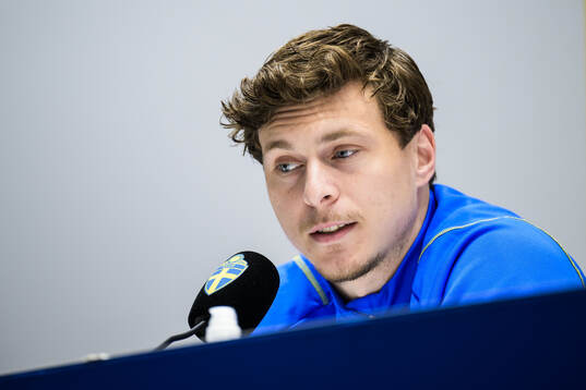 Victor Nilsson Lindelöf of the Swedish men's national