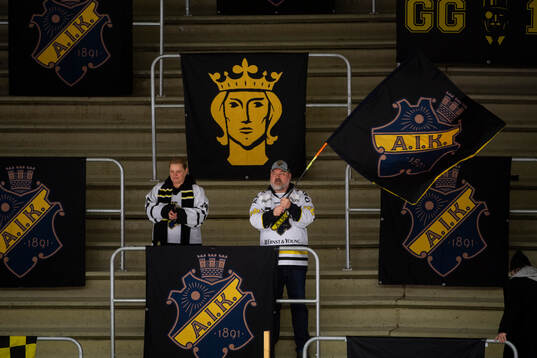 AIK supportar