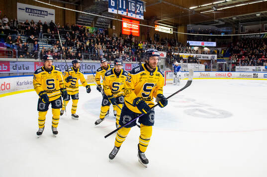 Södertäljes Christopher Liljewall jublar