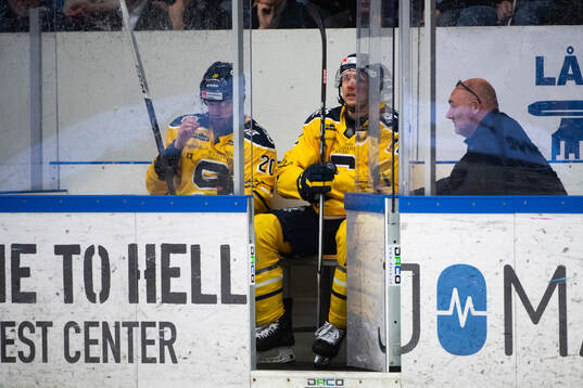 Södertäljes Viktor Liljegren och Marcus Eriksson deppar