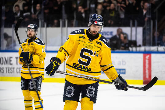 Södertäljes Linus Videll deppar