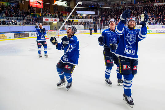 under kvartsfinal fyra i Hockeyallsvenskan mellan Karlskoga