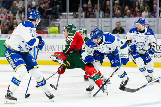 Leksands Matt Caito och Frölundas Malte Strömwall