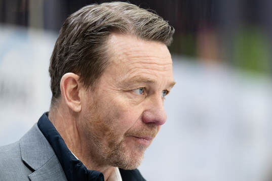 Leksands tränare Charles Berglund