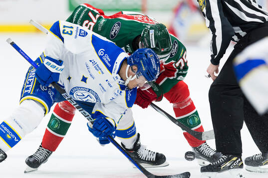Leksands Jon Knuts och Frölundas David Edstrom