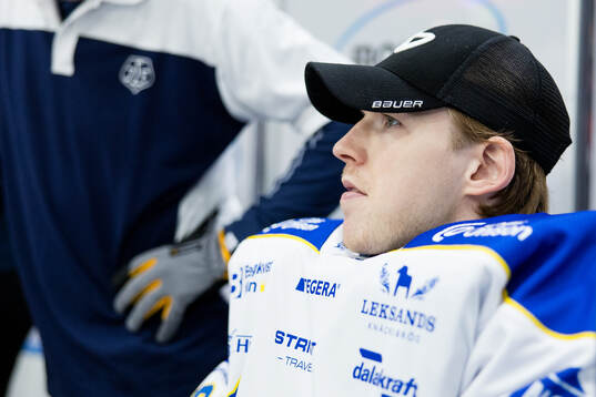 Leksands målvakt Daniel Rosengren