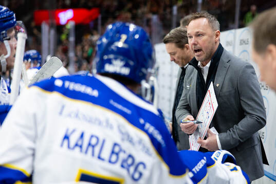 Leksands assisterande tränare Mikael Karlberg