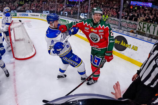 Leksands Olle Alsing och Frölundas Christian Folin