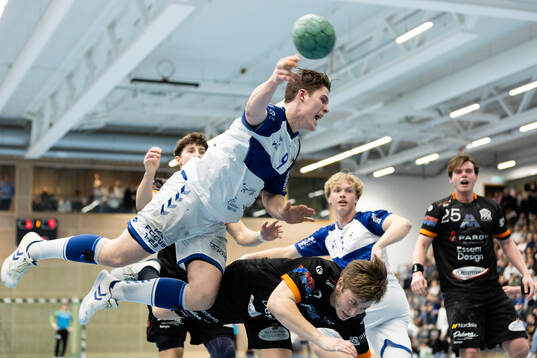 Redbergslids Linus Lövgren och Anderstorps Alexander Wedin