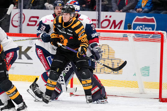 Linköpings Patrick Russell och Skellefteås Rickard Hugg