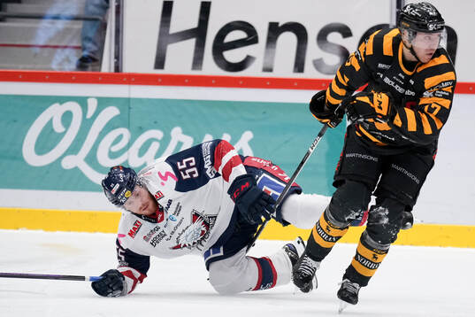 Linköpings Arvid Aronsson och Skellefteås Pär Lindholm
