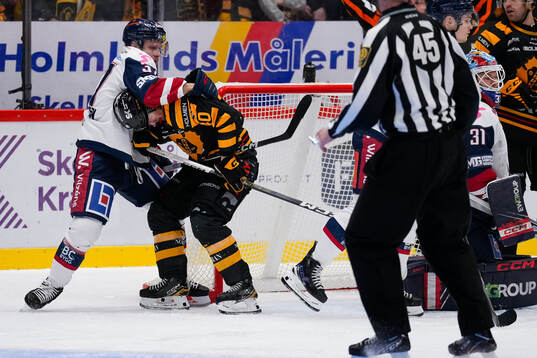 Linköpings Jesper Pettersson och Skellefteås Anton