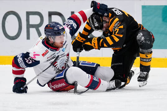 Linköpings Arvid Aronsson och Skellefteås Pär Lindholm