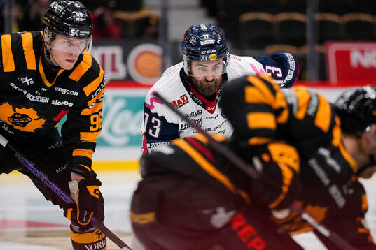 Skellefteås Rickard Hugg och Linköpings Anthony Greco