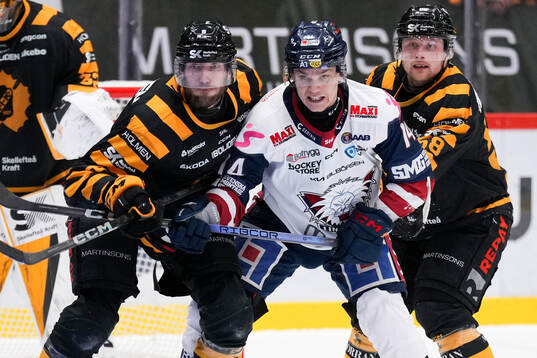 Skellefteås Petter Granberg och Oskar Nilsson mot