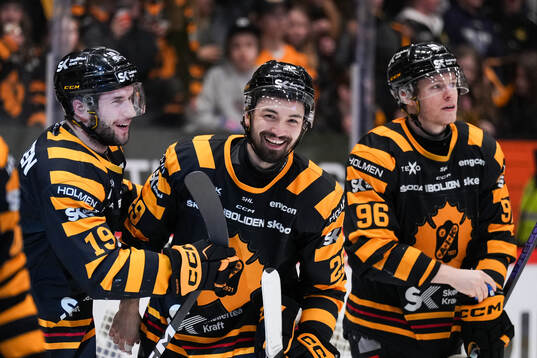 Skellefteås Martins Dzierkals, Dylan Sikura och Rickard