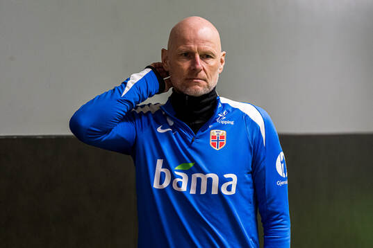 Ståle Solbakken, head coach of the Norwegian national