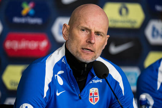 Ståle Solbakken, head coach of the Norwegian national