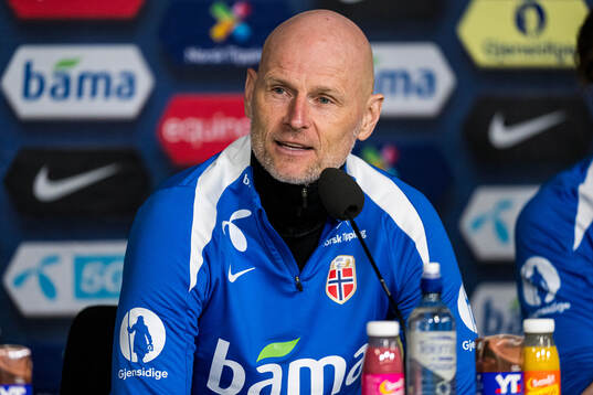 Ståle Solbakken, head coach of the Norwegian national