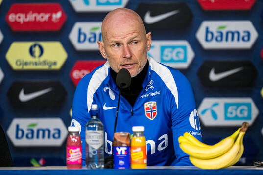 Ståle Solbakken, head coach of the Norwegian national