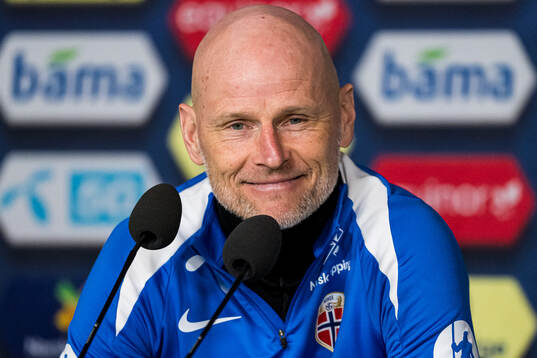 Ståle Solbakken, head coach of the Norwegian national