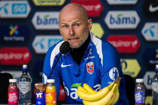 Ståle Solbakken, head coach of the Norwegian national