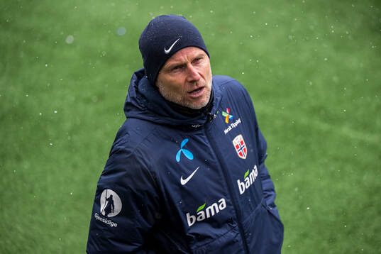 Ståle Solbakken, head coach of the Norwegian national
