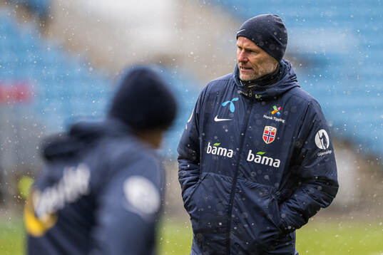 Ståle Solbakken, head coach of the Norwegian national