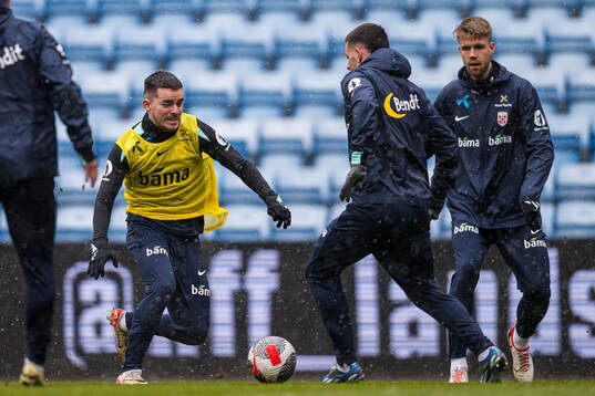 Hugo Vetlesen of the Norwegian national football team