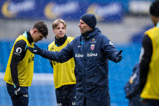 Ståle Solbakken, head coach of the Norwegian national