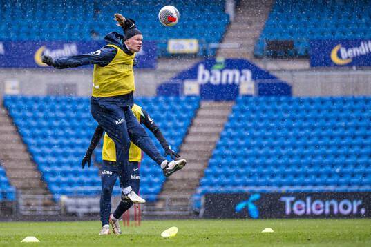 Erling Braut Haaland of the Norwegian national football team