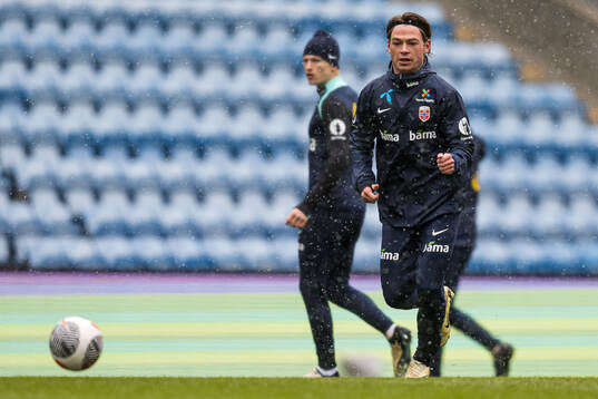 Patrick Berg of the Norwegian national football team