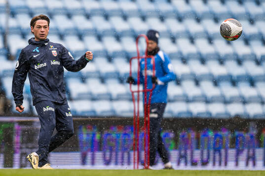 Patrick Berg of the Norwegian national football team