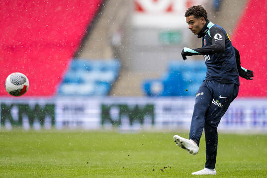 Antonio Nusa of the Norwegian national football team