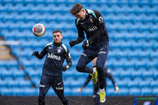 Jørgen Strand Larsen of the Norwegian national football