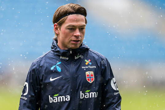 Patrick Berg of the Norwegian national football team